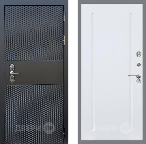 Дверь Стоп БЛЭК CISA ФЛ-68 Силк Сноу в Мытищах