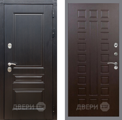 Входная металлическая Дверь Стоп МЕГАПОЛИС ФЛ-183 Венге в Мытищах