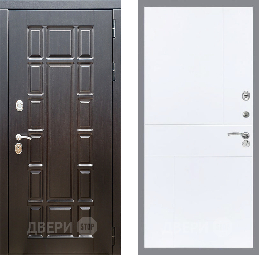 Входная металлическая Дверь Стоп НЬЮ ЙОРК ФЛ-290 Силк Сноу в Мытищах
