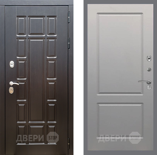 Входная металлическая Дверь Стоп НЬЮ ЙОРК ФЛ-117 Грей софт в Мытищах