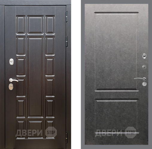 Входная металлическая Дверь Стоп НЬЮ ЙОРК ФЛ-117 Штукатурка графит в Мытищах
