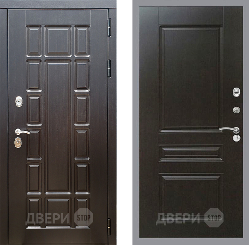 Входная металлическая Дверь Стоп НЬЮ ЙОРК ФЛ-243 Венге в Мытищах