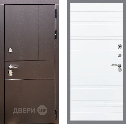 Входная металлическая Дверь Стоп УРБАН Лайн Силк Сноу в Мытищах
