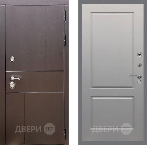 Дверь Стоп УРБАН ФЛ-117 Грей софт в Мытищах