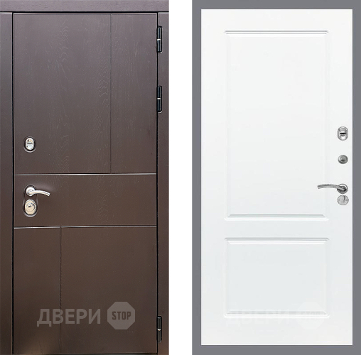 Дверь Стоп УРБАН ФЛ-117 Силк Сноу в Мытищах