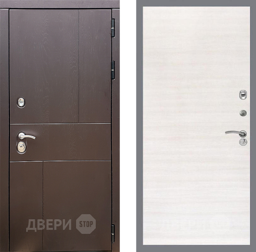 Входная металлическая Дверь Стоп УРБАН Гладкая Акация светлая в Мытищах