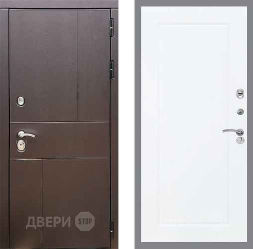 Дверь Стоп УРБАН ФЛ-119 Силк Сноу в Мытищах