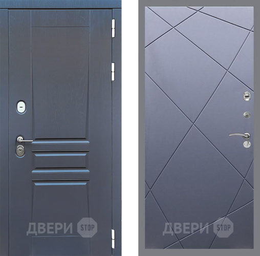 Дверь Стоп ПЛАТИНУМ ФЛ-291 Силк титан в Мытищах