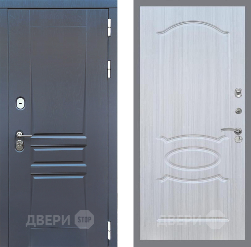 Дверь Стоп ПЛАТИНУМ ФЛ-128 Сандал белый в Мытищах