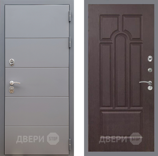 Дверь Стоп АРТ ГРАФИТ ФЛ-58 Венге в Мытищах