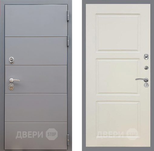 Дверь Стоп АРТ ГРАФИТ ФЛ-3 Шампань в Мытищах