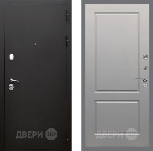 Входная металлическая Дверь Стоп КЛАССИК Шагрень ФЛ-117 Грей софт в Мытищах