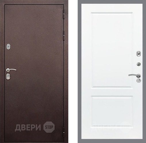 Входная металлическая Дверь Стоп КЛАССИК Медь ФЛ-117 Силк Сноу в Мытищах