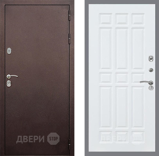 Входная металлическая Дверь Стоп КЛАССИК Медь ФЛ-33 Силк Сноу в Мытищах