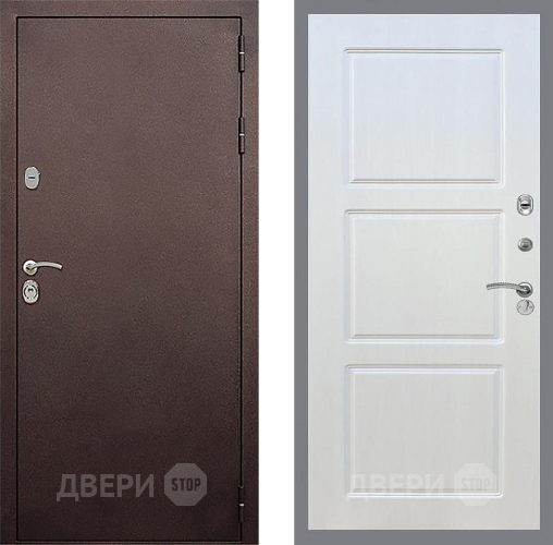 Дверь Стоп КЛАССИК Медь ФЛ-3 Лиственница беж в Мытищах