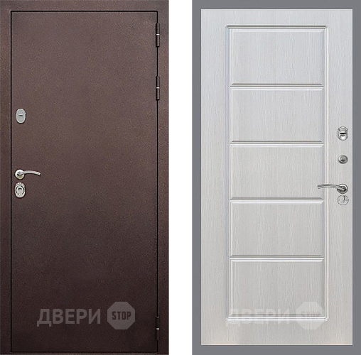 Дверь Стоп КЛАССИК Медь ФЛ-39 Лиственница беж в Мытищах