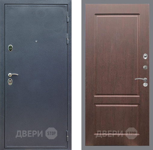 Дверь Стоп СИЛЬВЕР ФЛ-117 Орех премиум в Мытищах