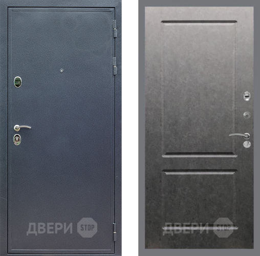 Входная металлическая Дверь Стоп СИЛЬВЕР ФЛ-117 Штукатурка графит в Мытищах