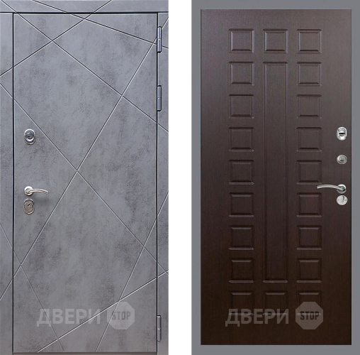 Входная металлическая Дверь Стоп Лучи ФЛ-183 Венге в Мытищах