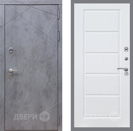 Дверь Стоп Лучи ФЛ-39 Силк Сноу в Мытищах