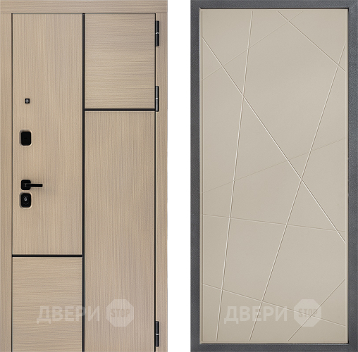 Дверь Дверной континент ДК-14 ФЛ-655 Капучино в Мытищах