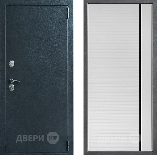 Дверь Дверной континент ДК-70 Дизайн ФЛ-757 Черное Стекло Софт милк в Мытищах