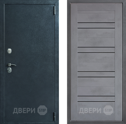 Дверь Дверной континент ДК-70 Дизайн ФЛ-49 Бетон серый в Мытищах