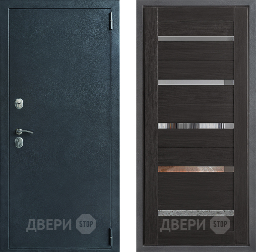 Дверь Дверной континент ДК-70 Дизайн ФЛ-47 Венге в Мытищах