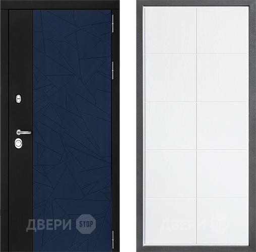 Входная металлическая Дверь Дверной континент ДК-9 ФЛ-Кватро Белое дерево в Мытищах