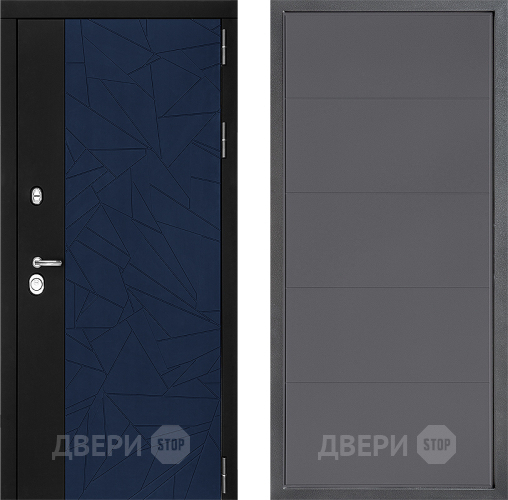 Дверь Дверной континент ДК-9 ФЛ-649 Графит софт в Мытищах