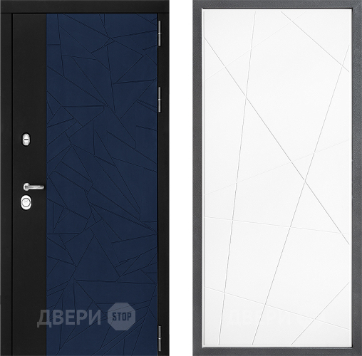 Входная металлическая Дверь Дверной континент ДК-9 ФЛ-655 Белый софт в Мытищах