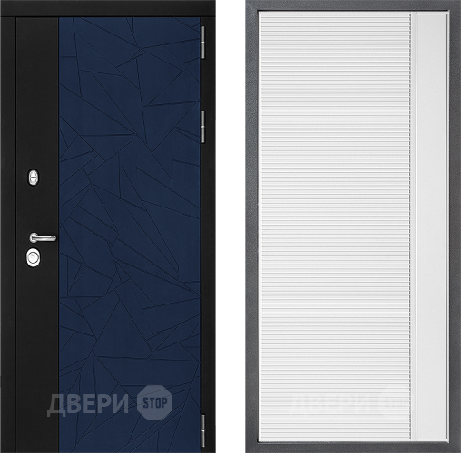Дверь Дверной континент ДК-9 ФЛ-757 Белое Стекло Софт милк в Мытищах