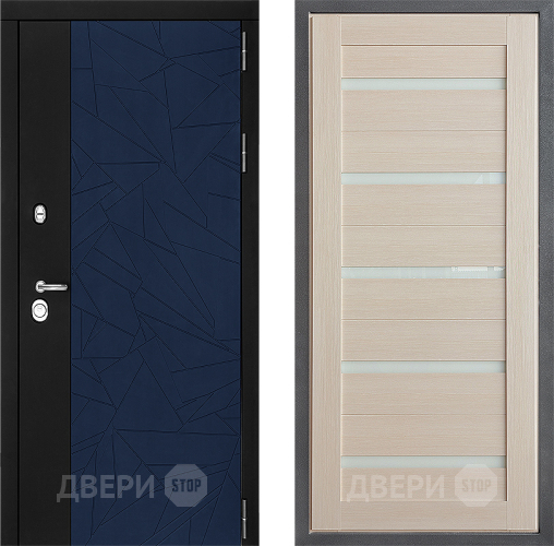 Входная металлическая Дверь Дверной континент ДК-9 ФЛ-47 Лиственница белая в Мытищах