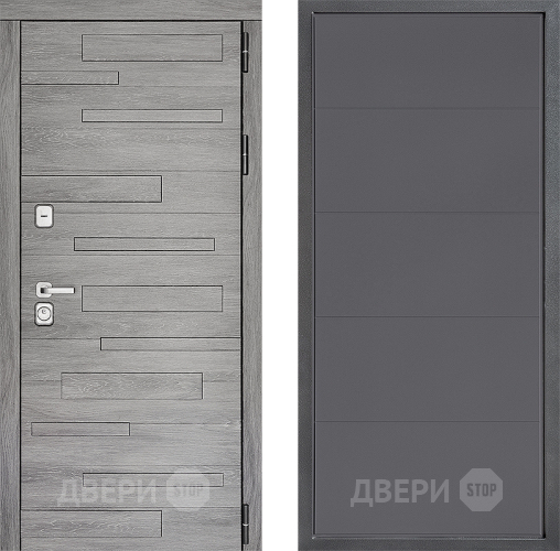 Дверь Дверной континент ДК-10 ФЛ-649 Графит софт в Мытищах