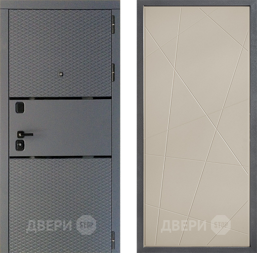 Входная металлическая Дверь Дверной континент Диамант Дизайн ФЛ-655 Капучино в Мытищах
