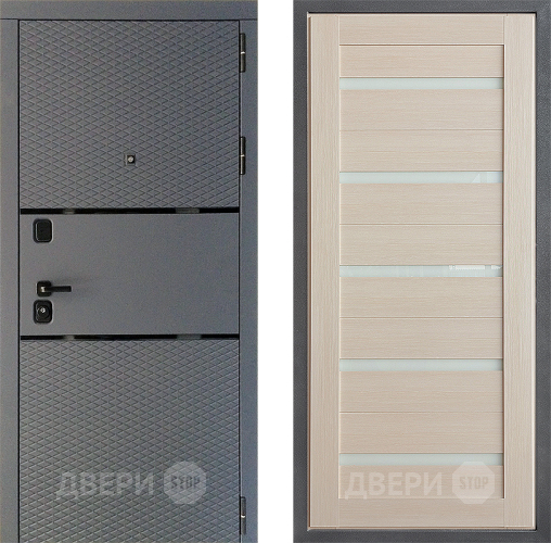 Дверь Дверной континент Диамант Дизайн ФЛ-47 Капучино в Мытищах