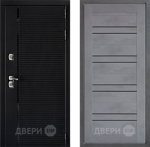 Входная металлическая Дверь Дверной континент ДК-1 ФЛ-49 Бетон серый в Мытищах