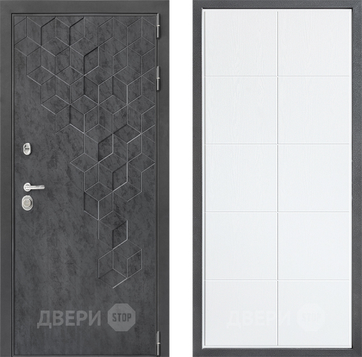 Дверь Дверной континент ДК-3/713 ФЛ-Кватро Белое дерево в Мытищах