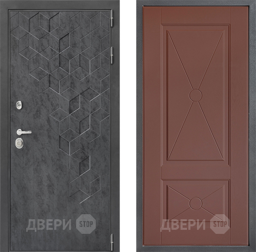 Дверь Дверной континент ДК-3/713 ФЛ-617 Ясень шоколадный в Мытищах