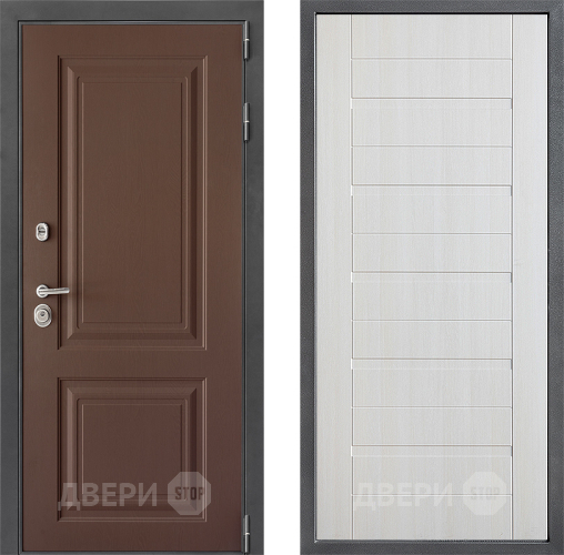 Дверь Дверной континент ДК-3/729 ФЛ-70 Лиственница белая в Мытищах
