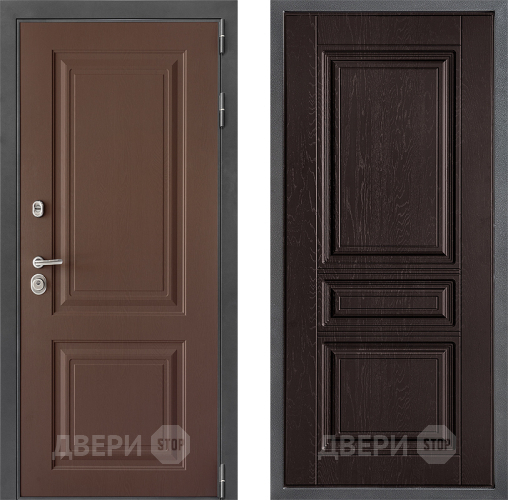 Дверь Дверной континент ДК-3/729 ФЛ-243 Дуб шоколадный в Мытищах