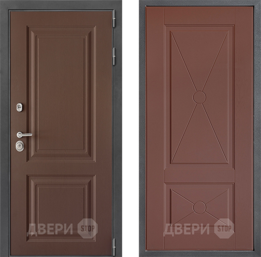 Дверь Дверной континент ДК-3/729 ФЛ-617 Ясень шоколадный в Мытищах