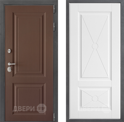 Входная металлическая Дверь Дверной континент ДК-3/729 ФЛ-617 Софт милк в Мытищах