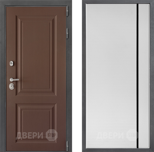Дверь Дверной континент ДК-3/729 ФЛ-757 Черное Стекло Софт милк в Мытищах