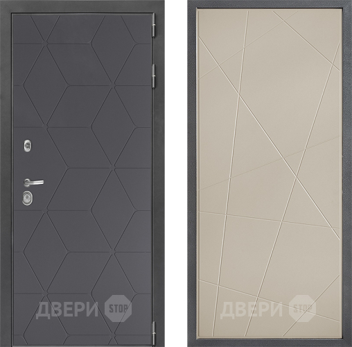 Входная металлическая Дверь Дверной континент ДК-3/744 ФЛ-655 Капучино в Мытищах