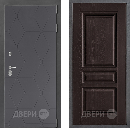 Дверь Дверной континент ДК-3/744 ФЛ-243 Дуб шоколадный в Мытищах