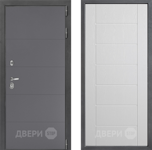 Дверь Дверной континент ДК-3/649 ФЛ-Лайн Белое дерево в Мытищах