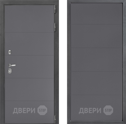 Дверь Дверной континент ДК-3/649 ФЛ-649 Графит софт в Мытищах