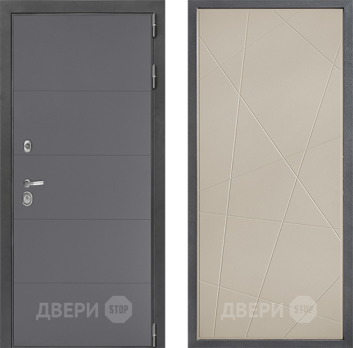 Входная металлическая Дверь Дверной континент ДК-3/649 ФЛ-655 Капучино в Мытищах
