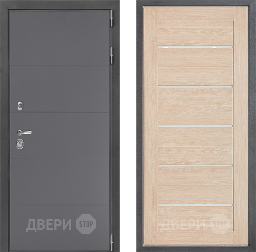 Входная металлическая Дверь Дверной континент ДК-3/649 ФЛ-46 Капучино в Мытищах